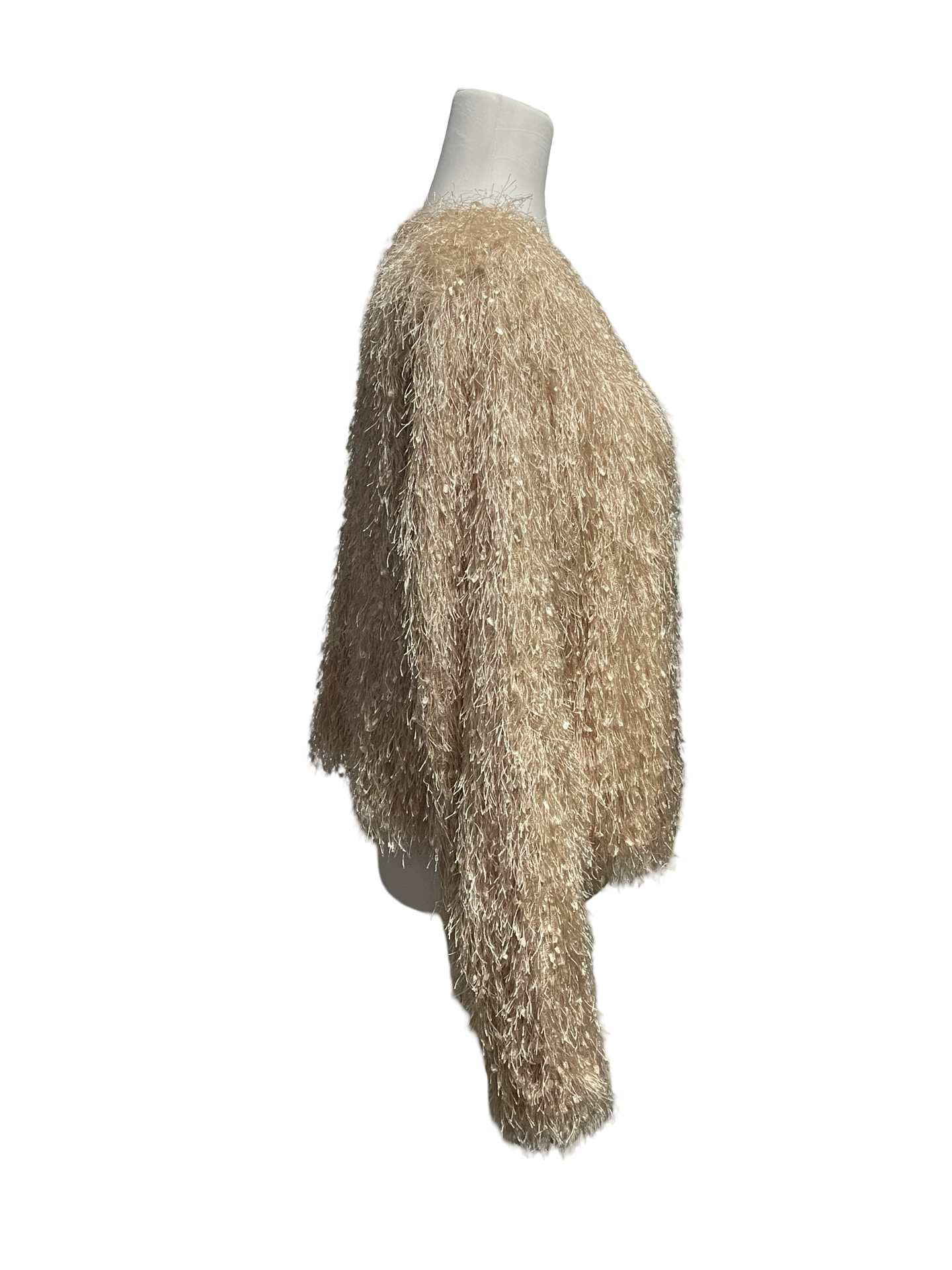 FOREVER 21 Cropped Shimmer Jacket 1X EUC