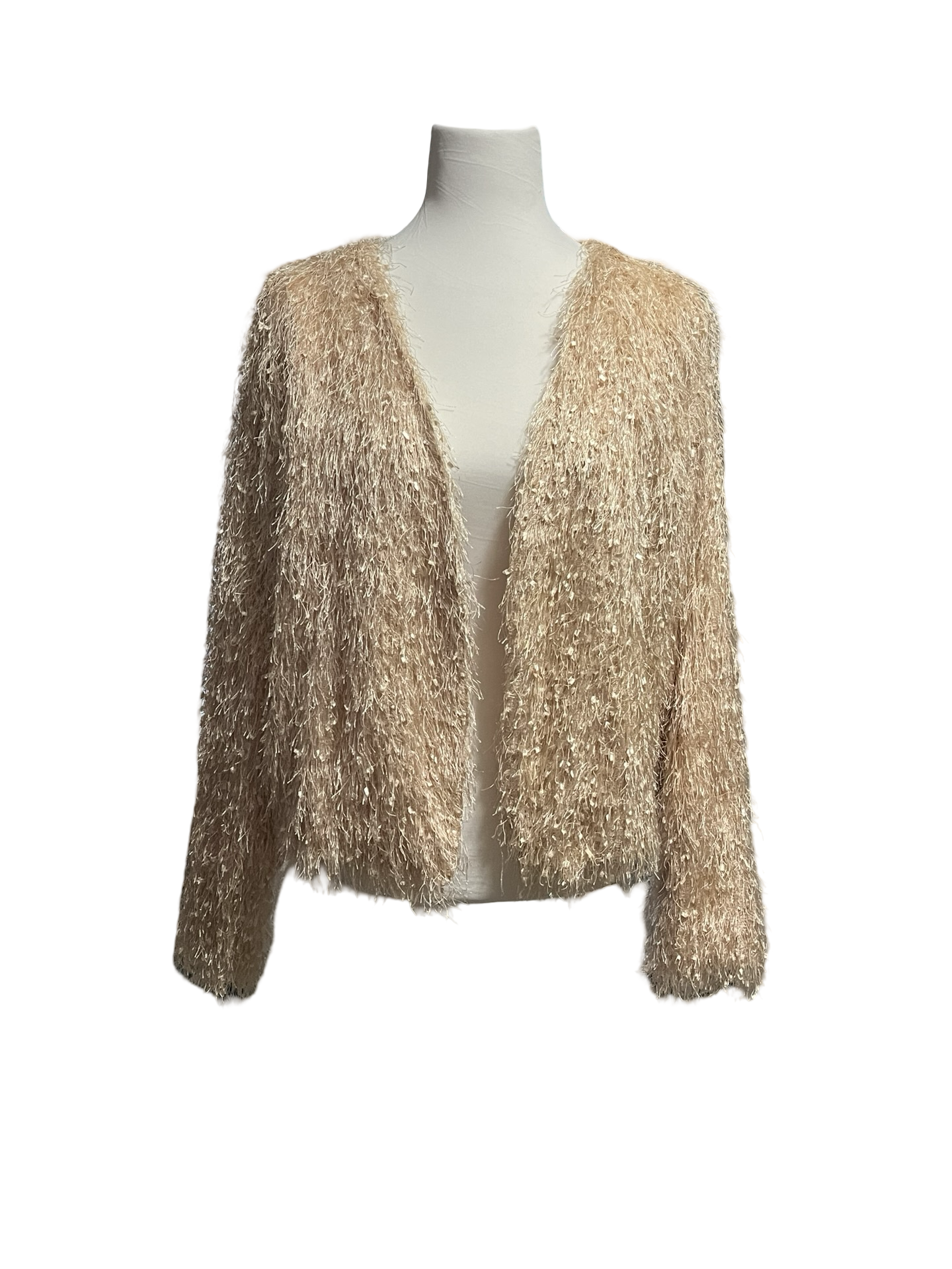 FOREVER 21 Cropped Shimmer Jacket 1X EUC