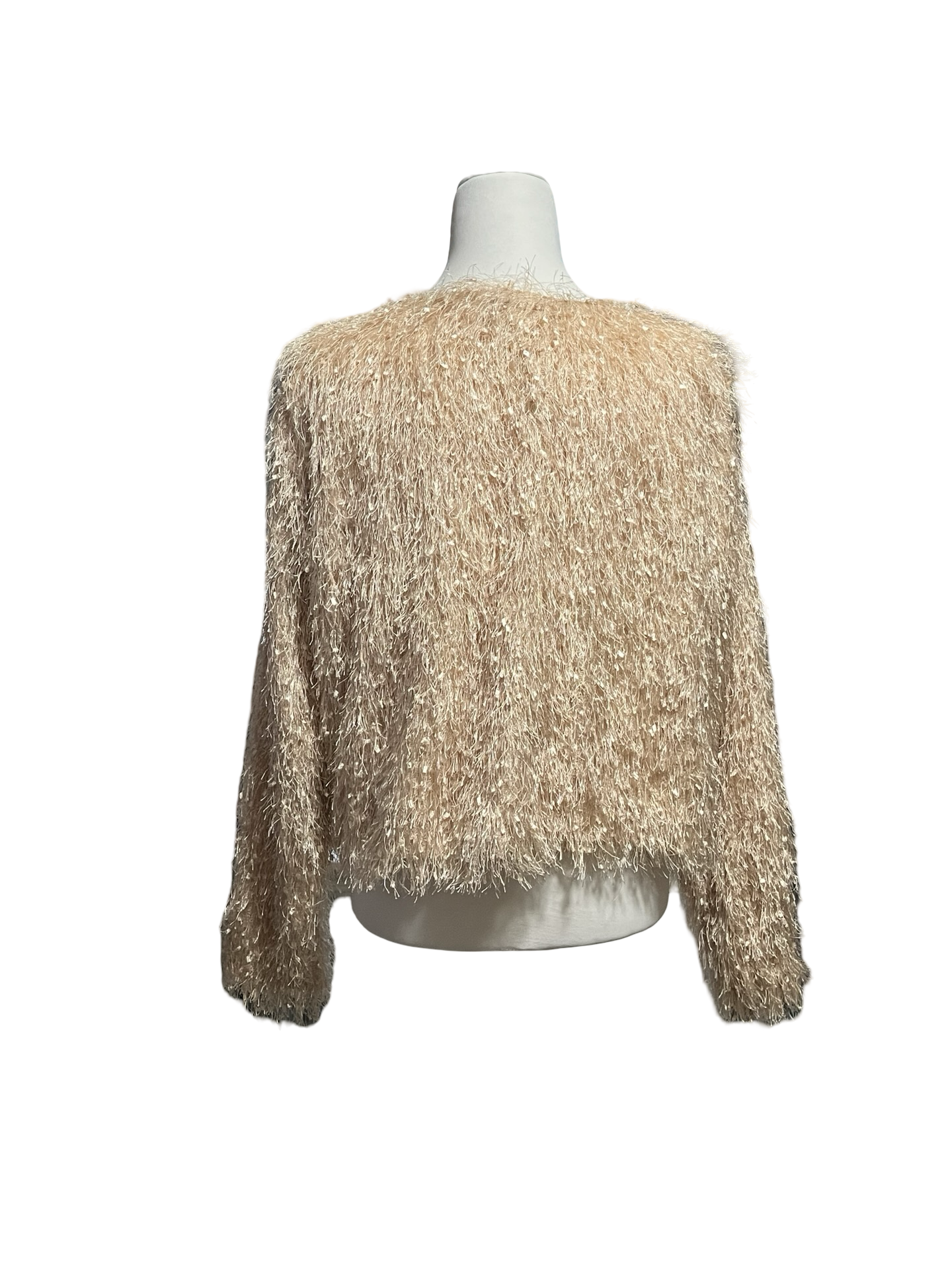 FOREVER 21 Cropped Shimmer Jacket 1X EUC