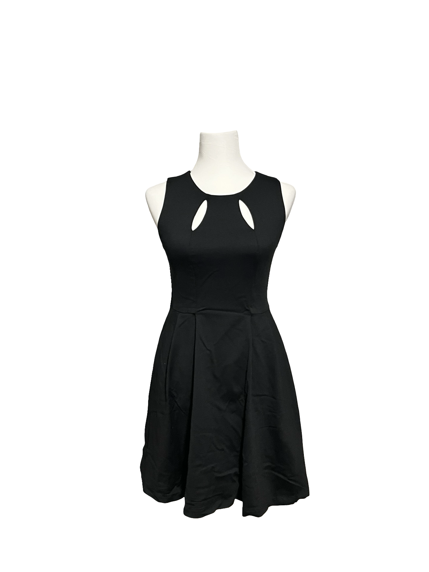 Cynthia Rowley Black Pink Fit & Flare Dress w S EUC
